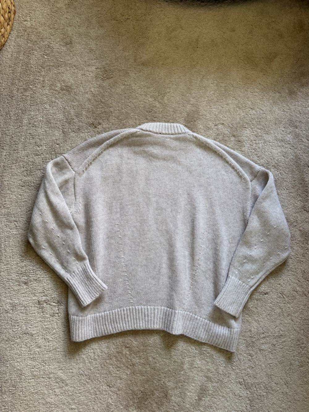 COS Oversize 100% Wool Crewneck Sweater - Picture 5 of 7